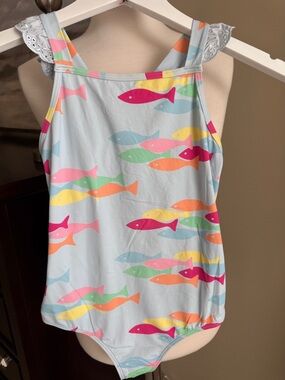 The Beaufort Bonnet Company plenty of fish in the sea one piece swim Fish Print